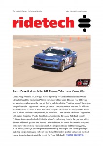 RideTech News - Lingenfelter L28 - Las Vegas - Danny Popp - Camaro Systems_01