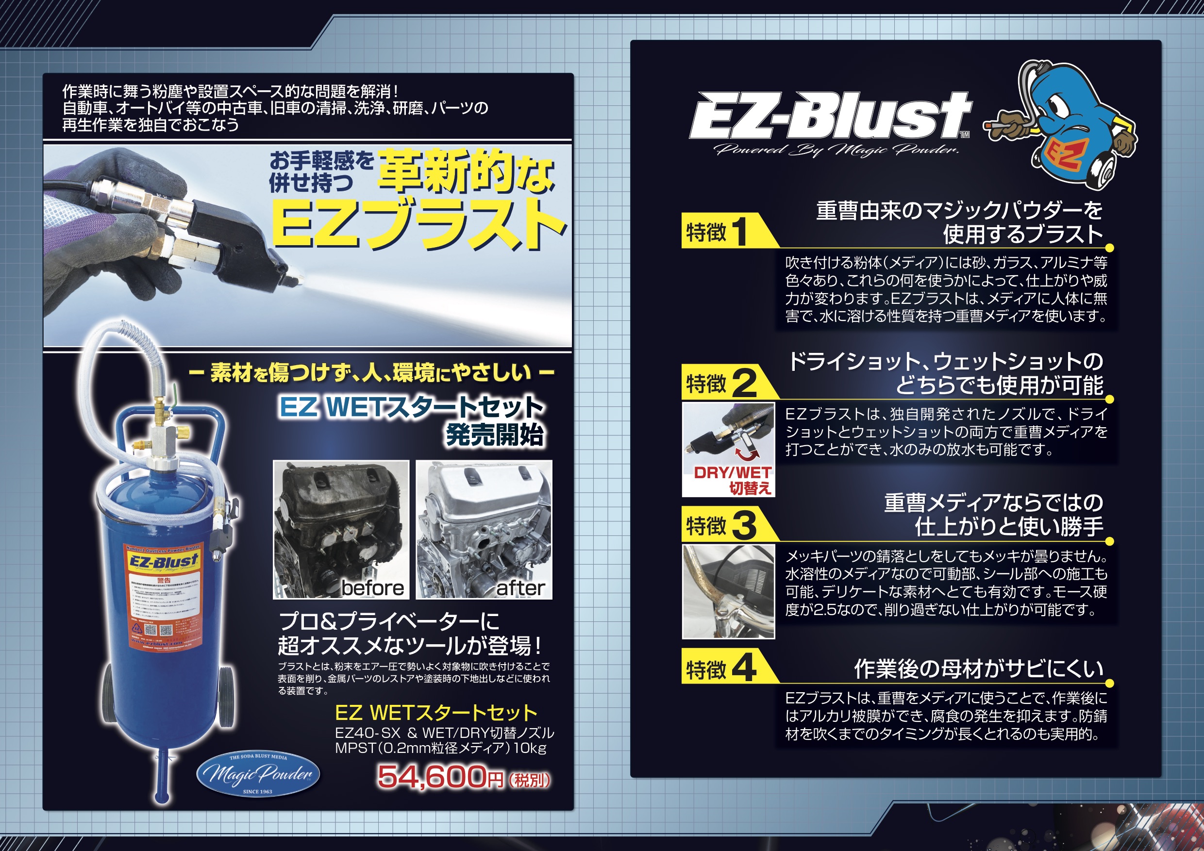 高級品 雑誌掲載 毎日売れてます 話題 EZ blust EZブラスト 高圧洗浄器