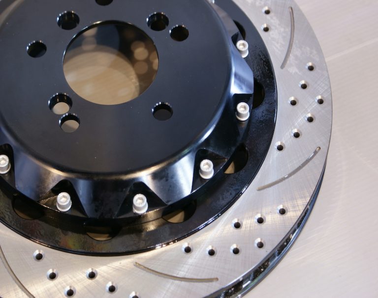 DRILLED ROTOR & BELL HAT